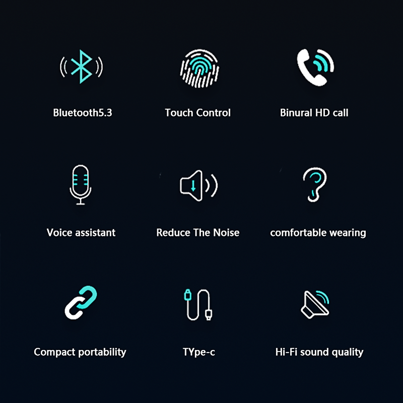 ET03  True wireless stereo earbuds