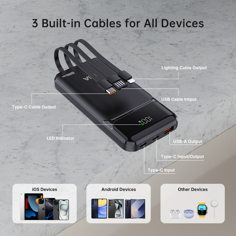 P5 22.5W Portable Power Bank